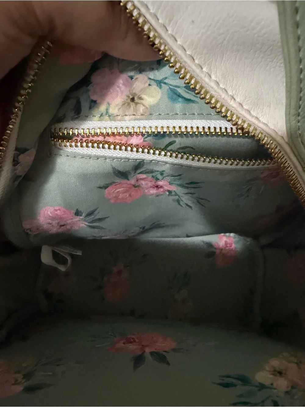Disney Villains Floral White Mini Backpack by Disney